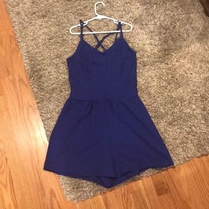 Blue romper